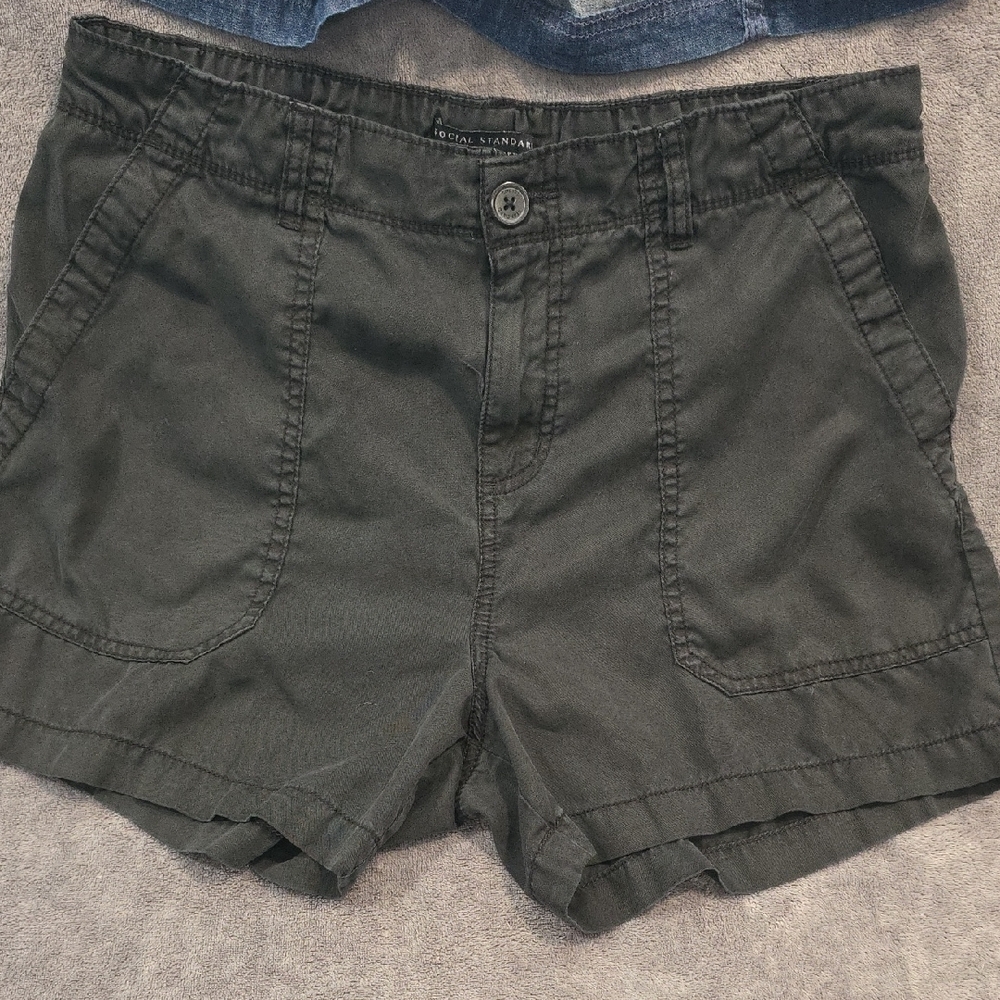 SONOMA SOCIAL STANDARD STYLE & CO High Waist Women's Shorts BUNDLE - Picture 4 of 13